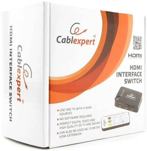 Разветвитель HDMI Gembird Cablexpert EnerGenie HD19Fx5/19F DSW-HDMI-52 фото 5 Разветвитель HDMI Gembird Cablexpert EnerGenie HD19Fx5/19F DSW-HDMI-52 фото 5