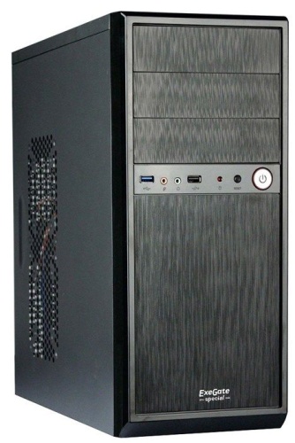 Корпус Miditower EXEGATE Special AA-326 Black EX268019RUS