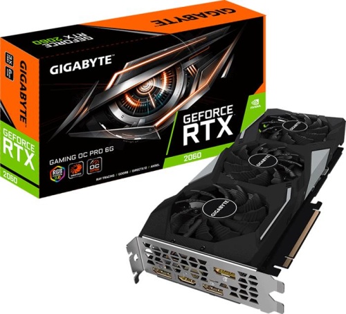 Видеокарта PCI-E GIGABYTE 6144Мб GeForce RTX 2060 GAMING OC PRO GV-N2060GAMINGOCPRO-6GD фото 5