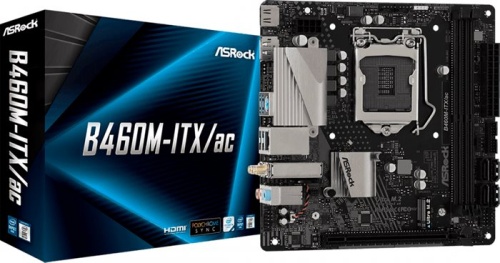 Мат. плата Socket1200 ASRock B460M-ITX/AC фото 5