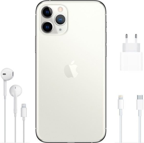 Смартфон Apple iPhone 11 Pro 64GB Silver MWC32RU/A фото 3