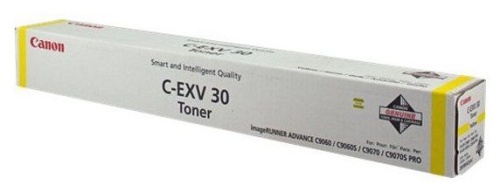 Тонер-картридж оригинальный Canon C-EXV 30 Y EUR 2803B002