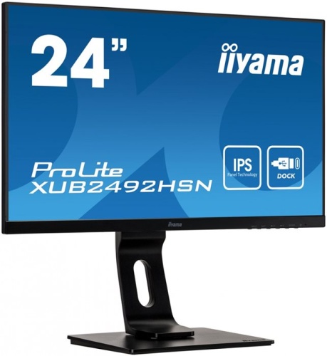 Монитор Iiyama ProLite XUB2492HSN-B1 черный фото 4