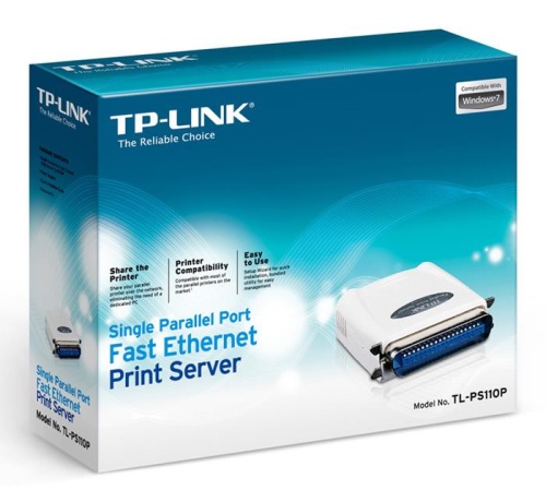 Принт-сервер TP-Link TL-PS110P фото 3