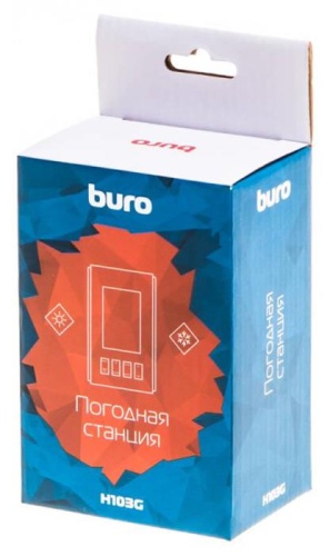 Погодная станция Buro H103G серебристый/черный фото 8