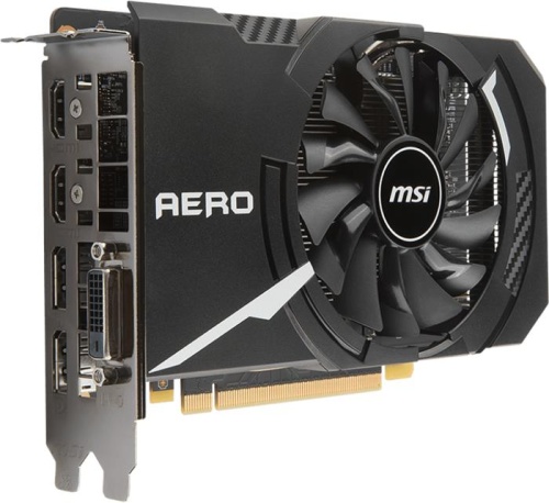 Видеокарта PCI-E MSI 6144Mb GTX 1060 AERO ITX 6G OCI