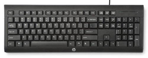 Клавиатура Hewlett Packard Keyboard K1500 Black H3C52AA Клавиатура Hewlett Packard Keyboard K1500 Black H3C52AA