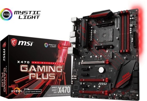 Мат. плата SocketAM4 MSI X470GAMINGPLUS фото 5