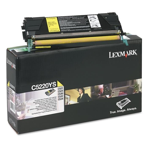 Тонер-картридж оригинальный Lexmark C5220YS