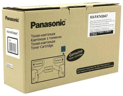 Оригинальный лазерный картридж Panasonic KX-FAT430A