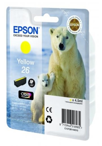 Оригинальный струйный картридж Epson T26144010 C13T26144010