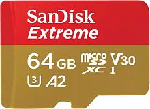 Карта памяти micro SDXC SanDisk 64GB SDSQXAH-064G-GN6GN