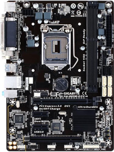 Мат. плата Socket1150 GIGABYTE GA-B85M-D3V-A