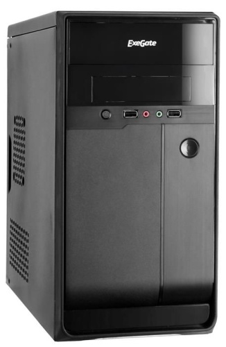 Корпус Minitower EXEGATE BA-109 Black EX261445RUS