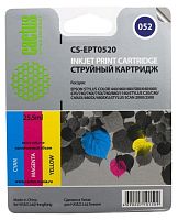 Картридж струйный совместимый Cactus CS-EPT0520 многоцветный