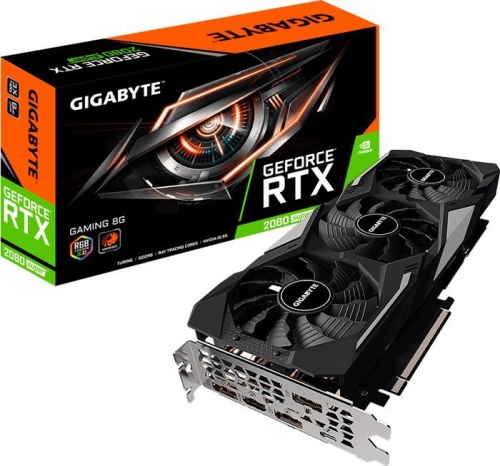 Видеокарта PCI-E GIGABYTE 8192Mb RTX2080 SUPER GV-N208SGAMING-8GC V2 GV-N208SGAMING-8GCV2.0 фото 9