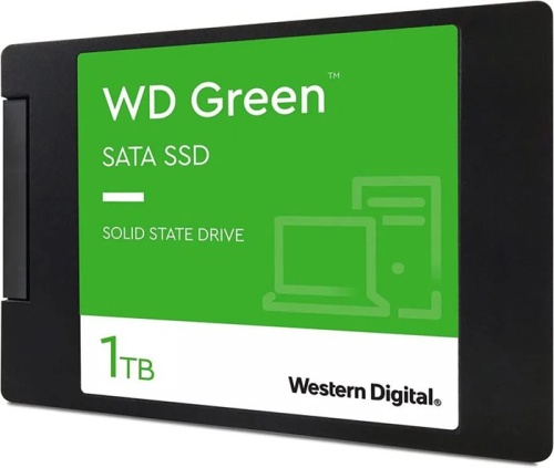 Накопитель SSD SATA 2.5 Western Digital 1TB WD Green 2.5 WDS100T3G0A фото 2