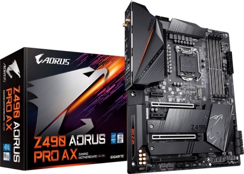 Мат. плата Socket1200 GIGABYTE Z490 AORUS PRO AX RTL фото 5