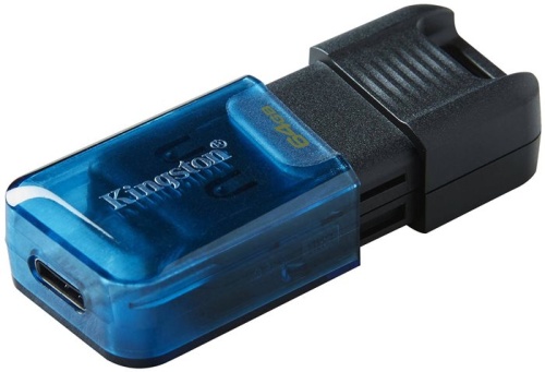 Накопитель USB flash Kingston 64Gb DataTraveler 80 M Type-C DT80M/64GB фото 2