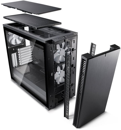 Корпус Miditower Fractal Design Define S2 Black фото 7