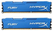 Модуль памяти DDR3 Kingston 2x8ГБ KIT (8GbX2) HyperX Fury Blue Series HX318C10FK2/16