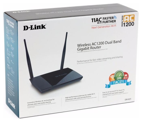 Маршрутизатор WiFI D-Link DIR-825/AC/E2A фото 4