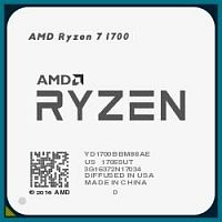 Процессор SocketAM4 AMD RYZEN X8 R7-1700