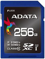 Карта памяти SDXC A-Data 256GB Premier Pro ASDX256GUI3CL10-R