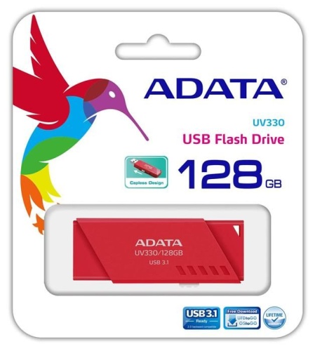 Накопитель USB flash A-DATA 128GB A-DATA UV330 AUV330-128G-RRD фото 4