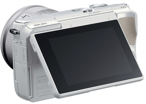 Цифровой фотоаппарат Canon EOS M10 белый 0922C012 фото 5