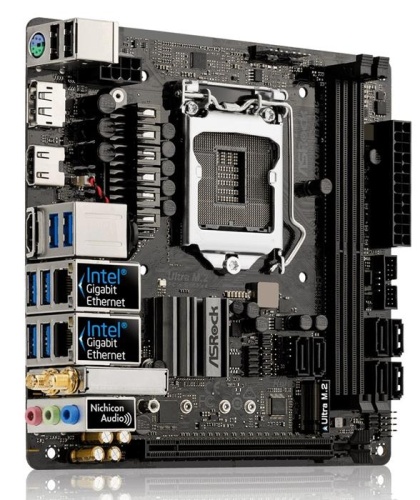 Мат. плата Socket1151 ASRock Z370M-ITX/AC фото 3