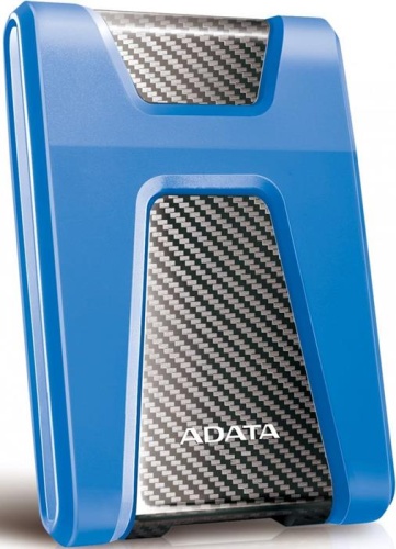 Внешний жесткий диск 2.5 A-DATA 2Tb HD650 Blue AHD650-2TU3-CBL