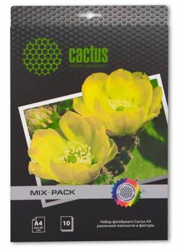 Фотобумага Cactus CS-Mixpack
