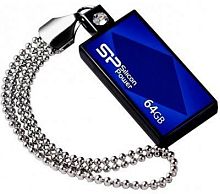 Накопитель USB flash Silicon Power 64Gb Touch 810 Blue USB 2.0 (SP064GBUF2810V1B)