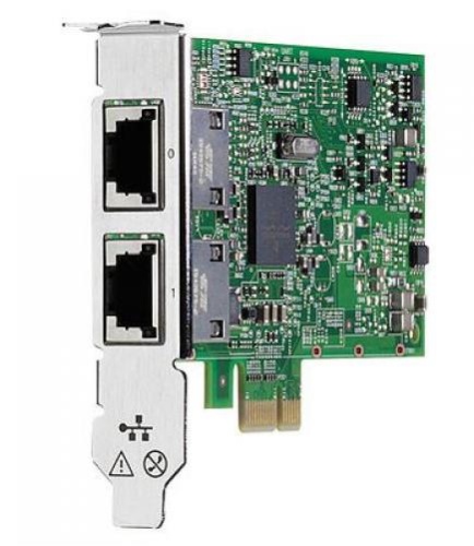 Опция для сервера Hewlett Packard Ethernet Adapter, 332T, 2x1Gb, PCIe(2.0), 615732-B21