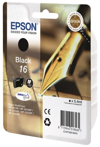 Оригинальный струйный картридж Epson T162140 C13T16214010