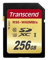 Карта памяти SDXC Transcend 256GB TS256GSDU3