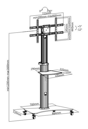 Подставка ARM MEDIA PT-STAND-6 silver фото 2 Подставка ARM MEDIA PT-STAND-6 silver фото 2