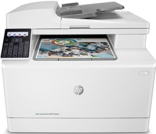 МФУ лазерное цветное Hewlett Packard Color LaserJet Pro M183fw (7KW56A)