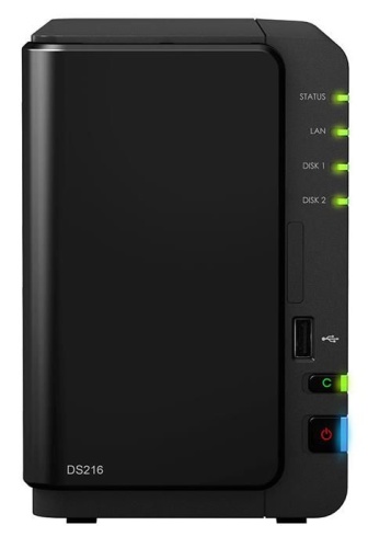 Сетевое хранилище данных (NAS) Synology DS216