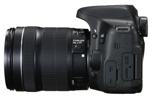 Цифровой фотоаппарат Canon EOS 750D черный 0592C009 фото 6