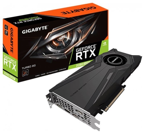 Видеокарта PCI-E GIGABYTE 8192МБ RTX2080 Super GV-N208STURBO-8GC фото 7