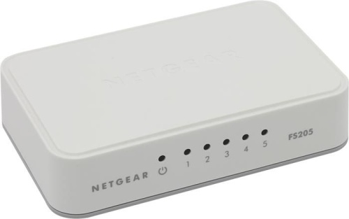 Коммутатор неуправляемый Netgear FS205-100PES