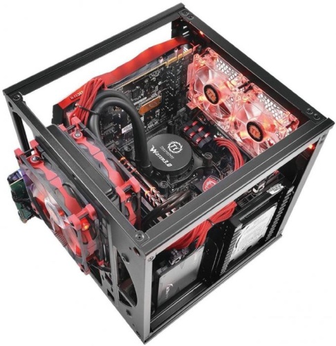 Корпус HTPC Thermaltake Suppressor F1 черный CA-1E6-00S1WN-00 фото 12