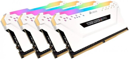 Модуль памяти DDR4 Corsair 4x16Gb CMW64GX4M4C3200C16W фото 3