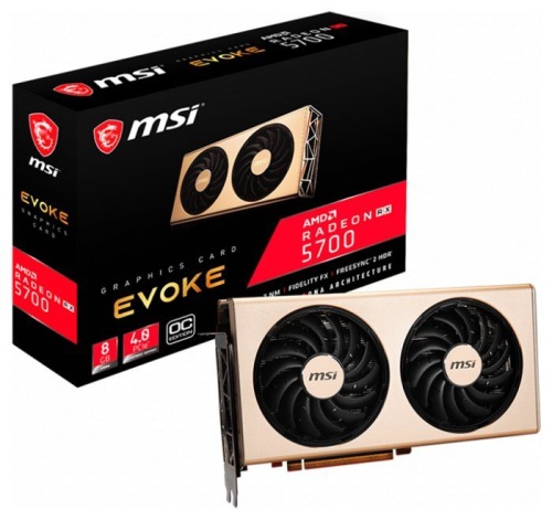 Видеокарта PCI-E MSI 8192Mb RX 5700 EVOKE OC фото 5