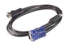 Опция для шкафов APC KVM USB Cable - 25 ft (7.6 m) AP5261