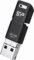 Накопитель USB flash Silicon Power 64Gb Mobile C50 Black USB3.1/Type-C/microUSB (SP064GBUC3C50V1K)