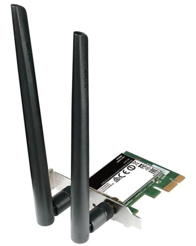 Сетевой адаптер WiFi D-Link DWA-582/RU/A1A, Wireless AC12000 PCI Express Adapter Сетевой адаптер WiFi D-Link DWA-582/RU/A1A, Wireless AC12000 PCI Express Adapter