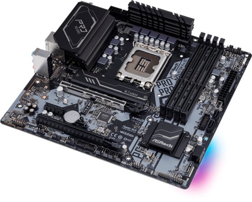 Мат. плата Socket1700 ASRock H670M PRO RS фото 2